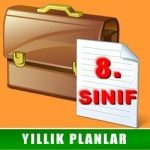 8.SINIF FEN YILLIK PLANLARI